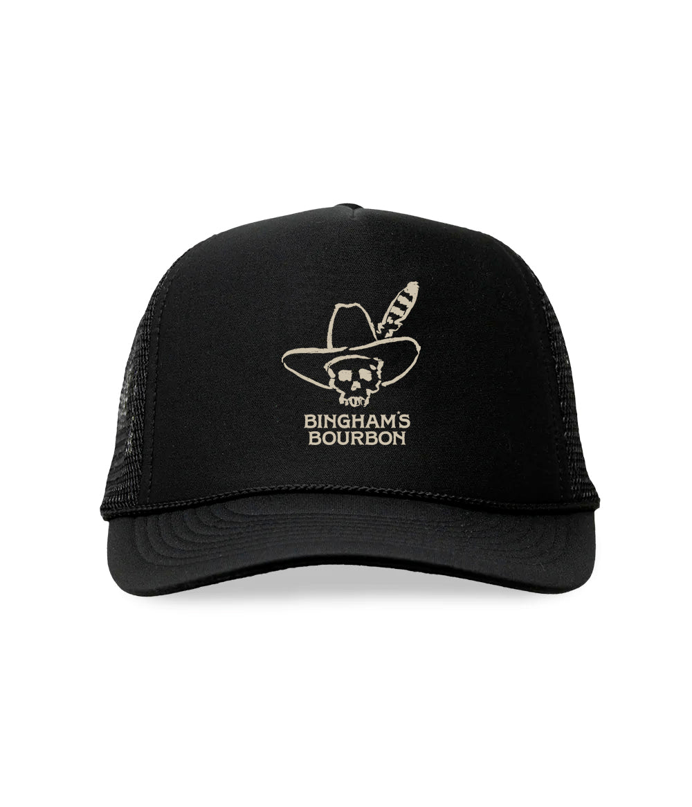 Bingham's Bourbon Logo Trucker Hat